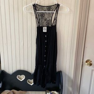 Victoria secret pink black romper never worn